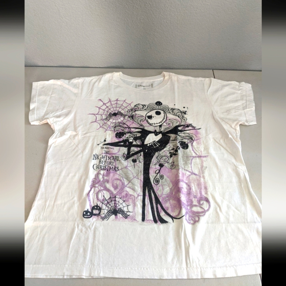 Disney Halloween Rare Nightmare Before Christmas TShirt Park Day Whimsygoth